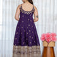 Alveera Vichitra Silk Febric Suit Set