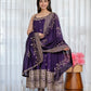 Alveera Vichitra Silk Febric Suit Set