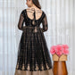 Traditional Black Anarkali Suit Set