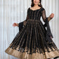 Traditional Black Anarkali Suit Set