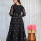 Traditional Black Anarkali Suit Set