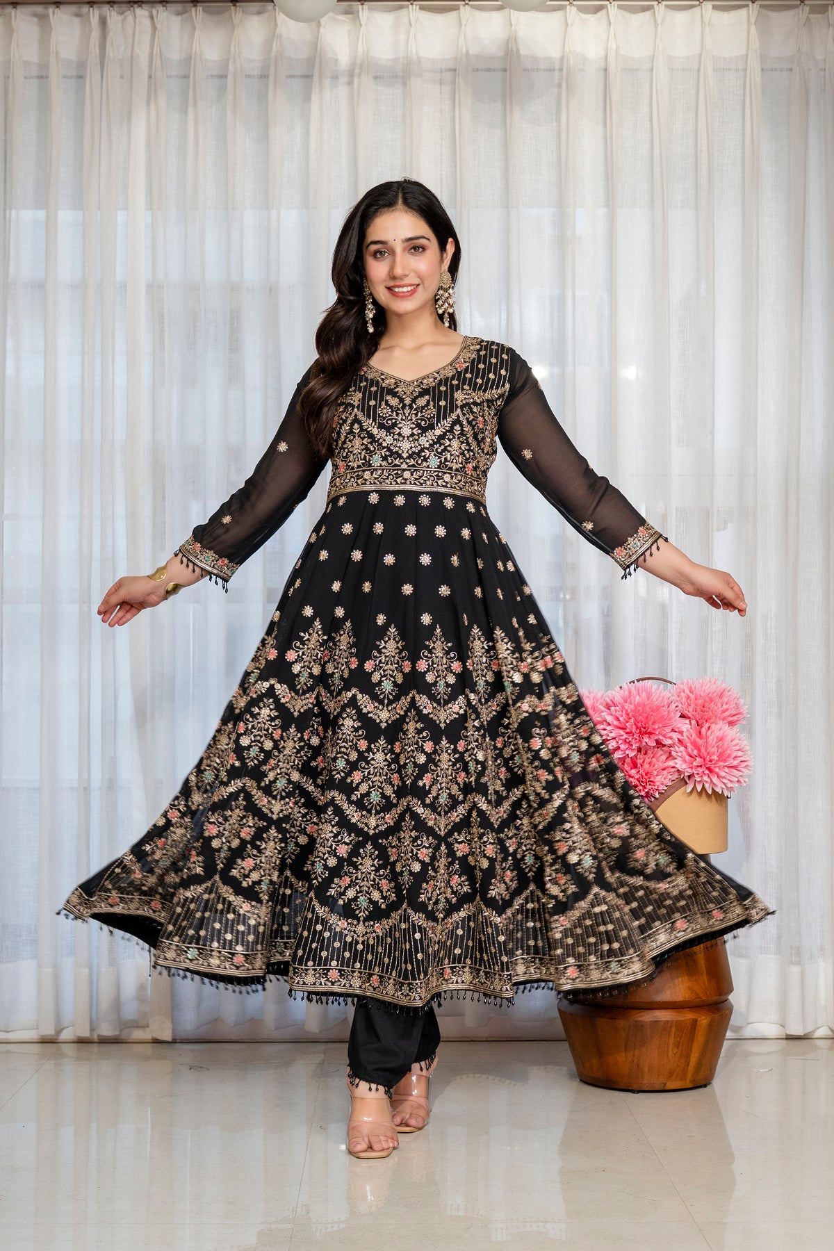 Nirjala Anarkali Suit Set