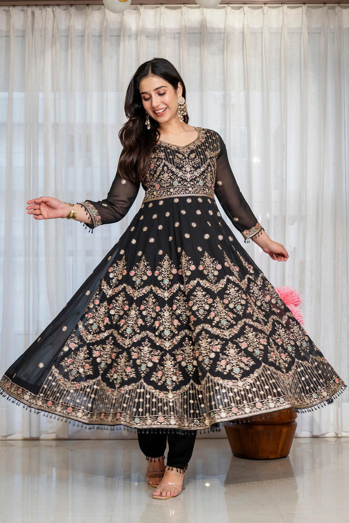 Nirjala Anarkali Suit Set
