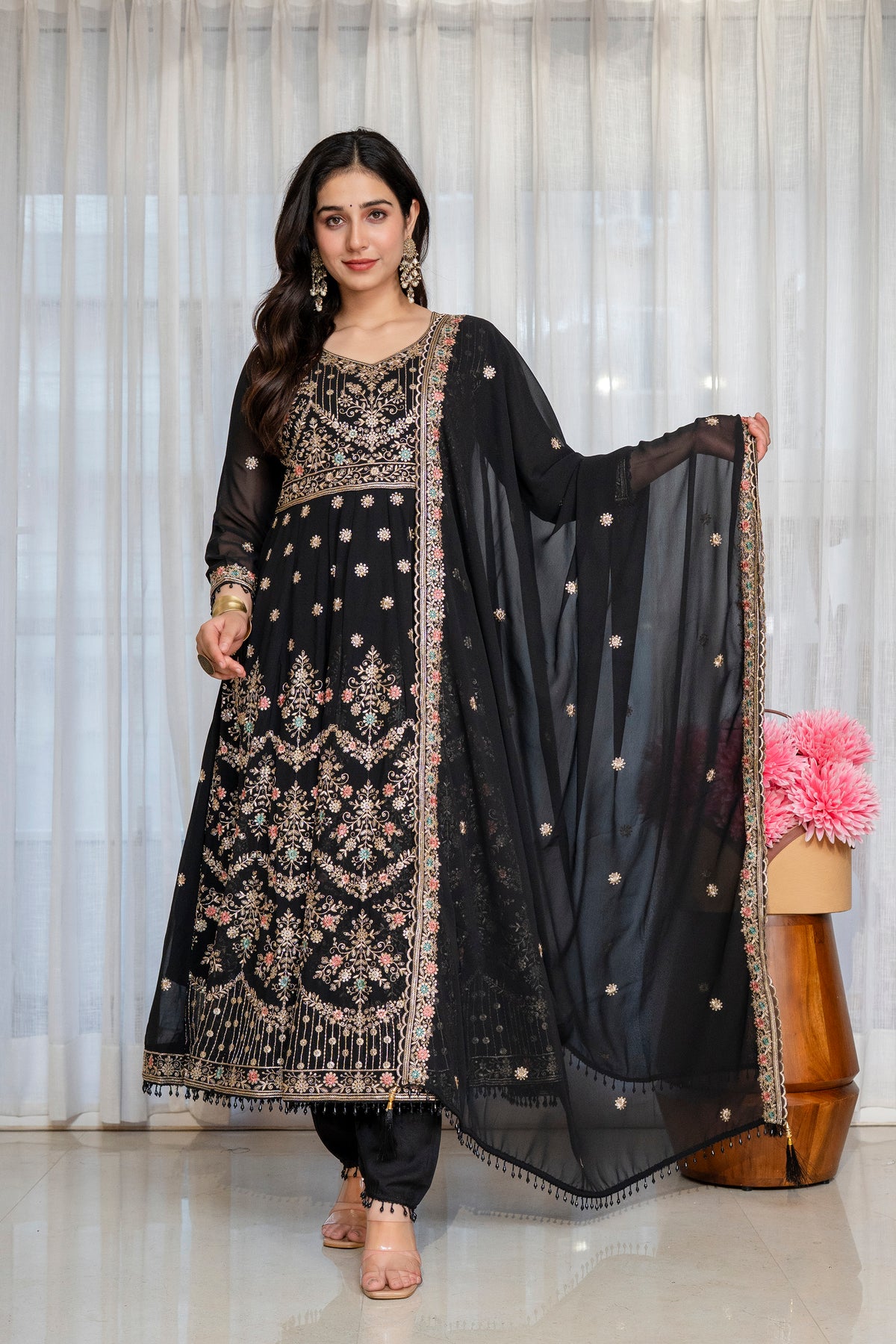 Nirjala Anarkali Suit Set