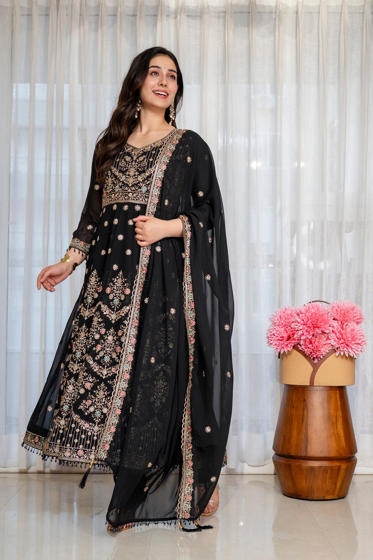 Nirjala Anarkali Suit Set