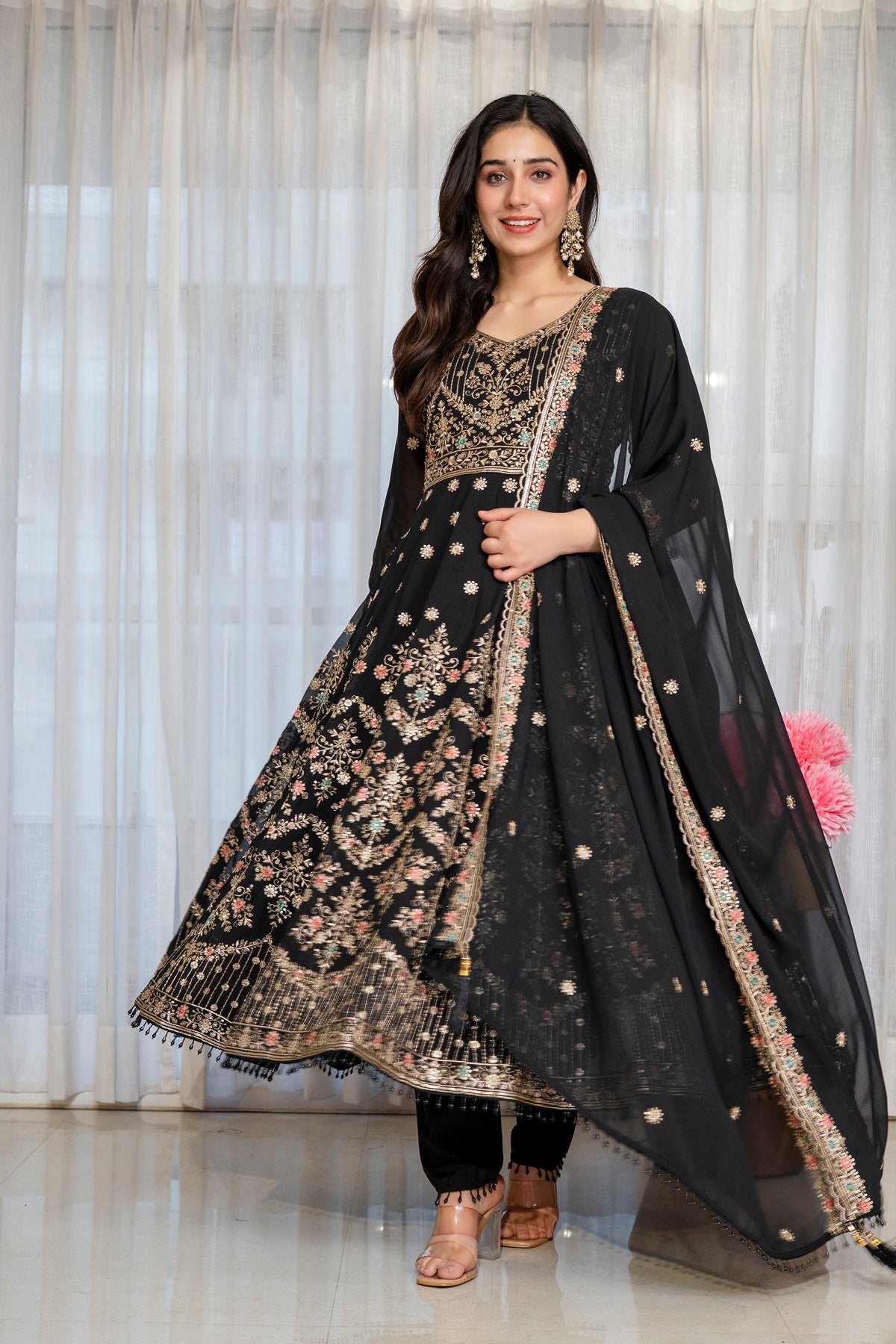 Nirjala Anarkali Suit Set