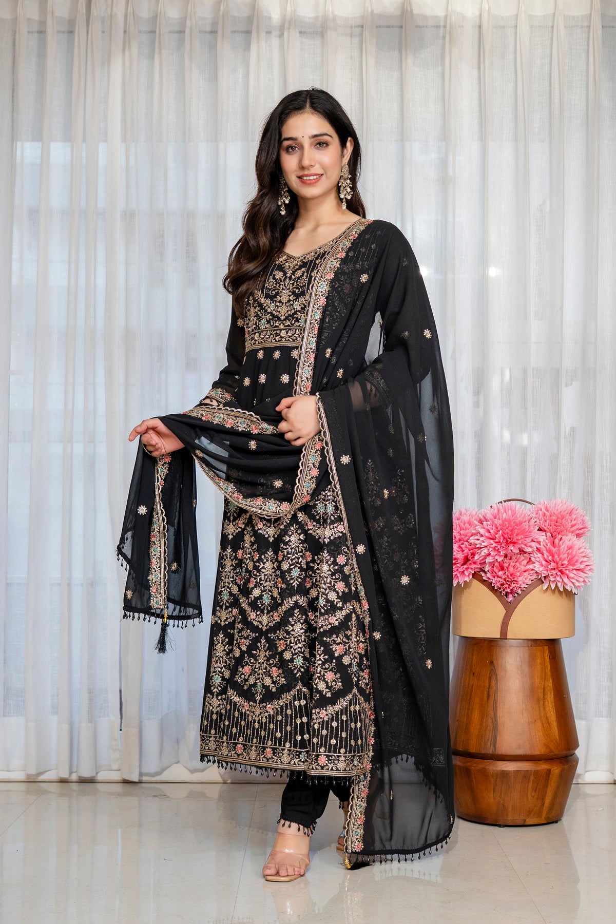 Nirjala Anarkali Suit Set