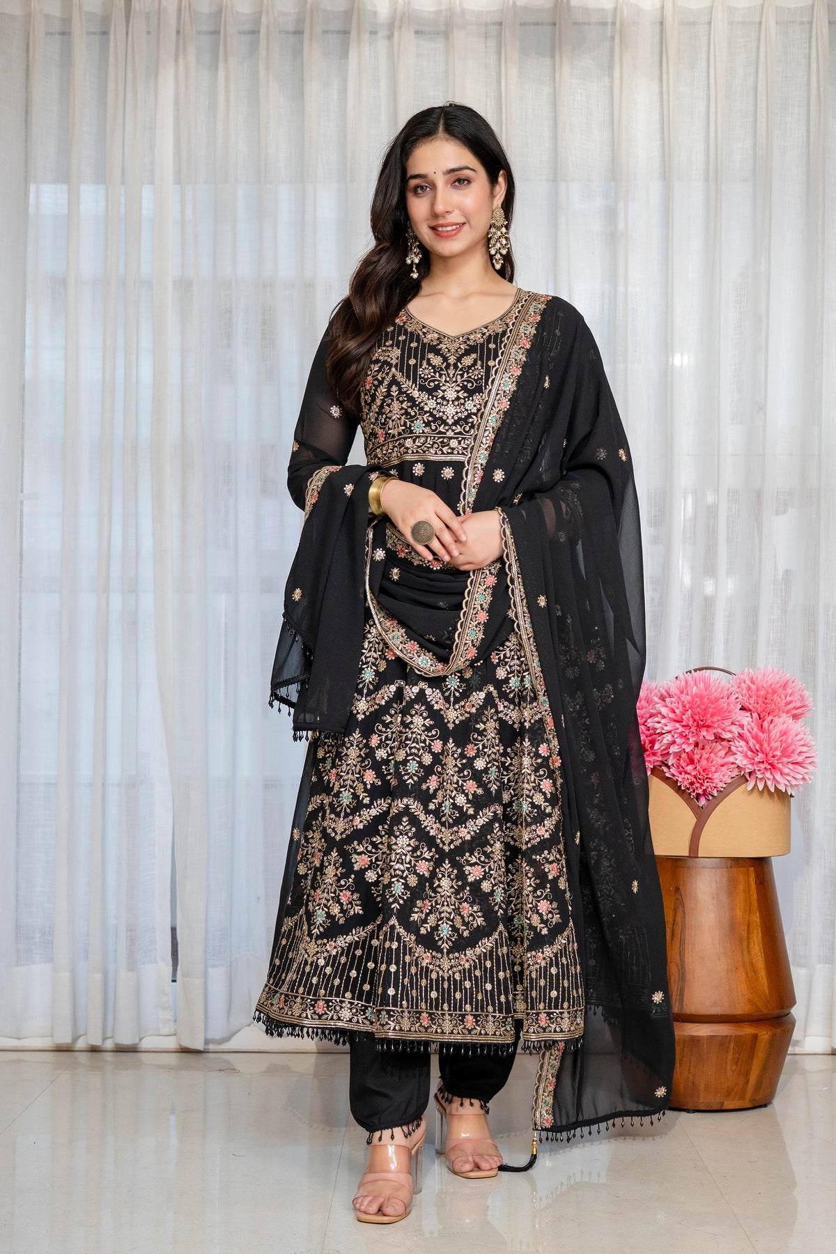 Nirjala Anarkali Suit Set