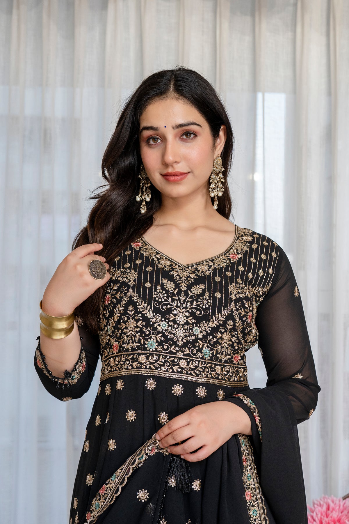 Nirjala Anarkali Suit Set