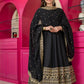 Aditi Rayon Radiant Black Suit Set