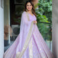 Aaliya's' Lilac  Anarkali Premium Suit Set