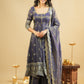 Saakshi`s cosmo Slit Anarkali with skirt Suit Set
