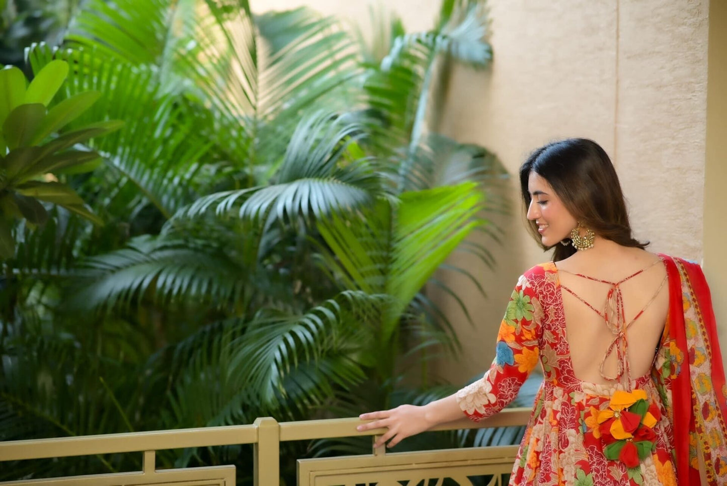 Mitu's  floral Cotton Suit Set