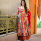 Mitu's  floral Cotton Suit Set