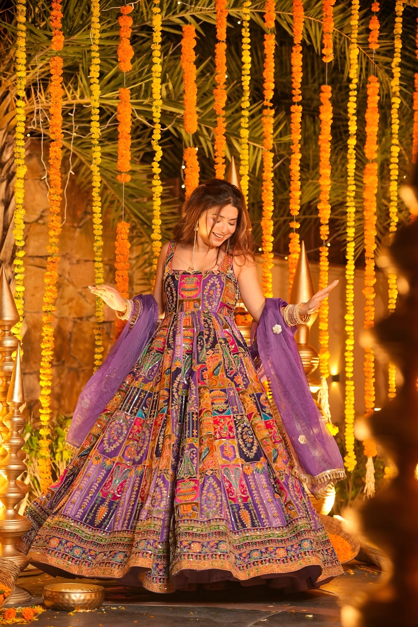 Jigna Heavy Wedding Wear Maxi Set