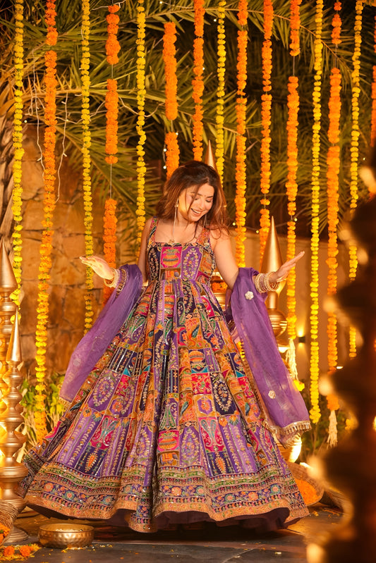 Jigna Heavy Wedding Wear Maxi Set