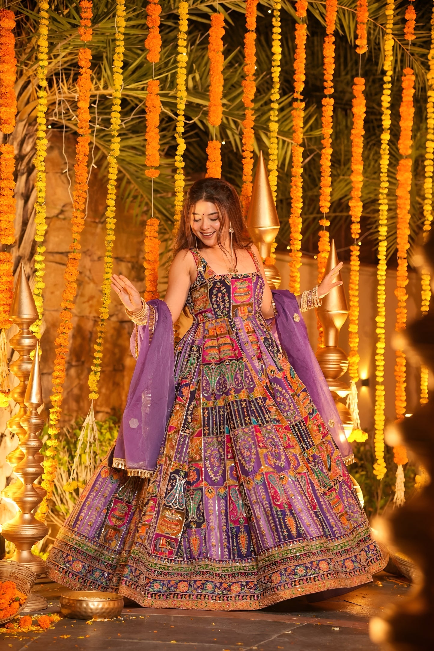 Jigna Heavy Wedding Wear Maxi Set