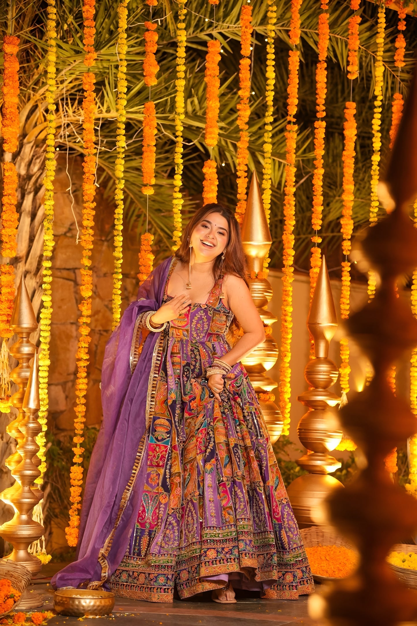 Jigna Heavy Wedding Wear Maxi Set