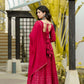 SUNHERI  GEORGETTE SUIT SET - 6013