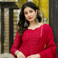 SUNHERI  GEORGETTE SUIT SET - 6013