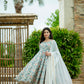 MALTI COLOURED  ANARKALI PANT AND DUPATTA SUIT SET
