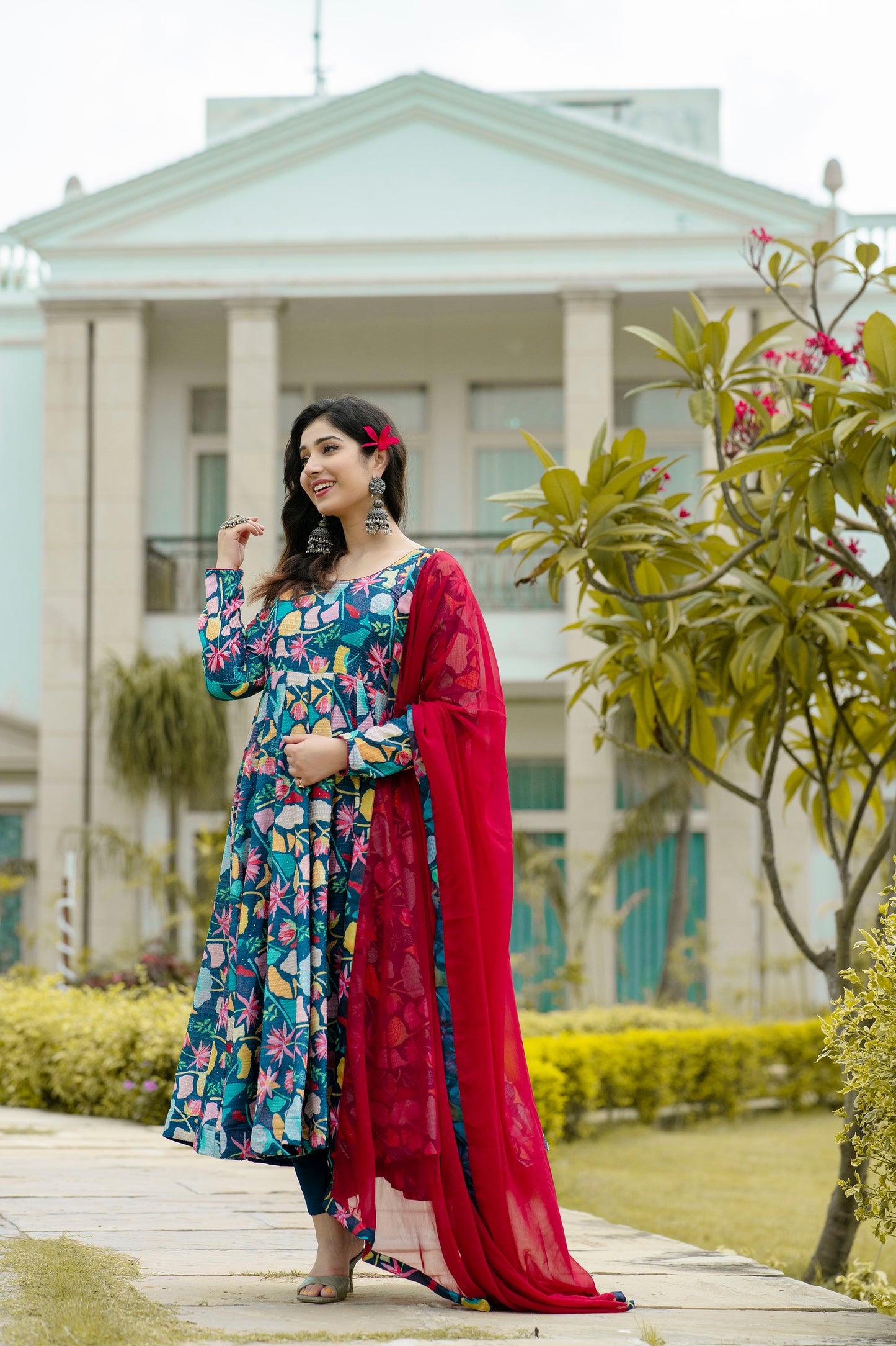 RADHIKA'S ANARKALI SUIT SET