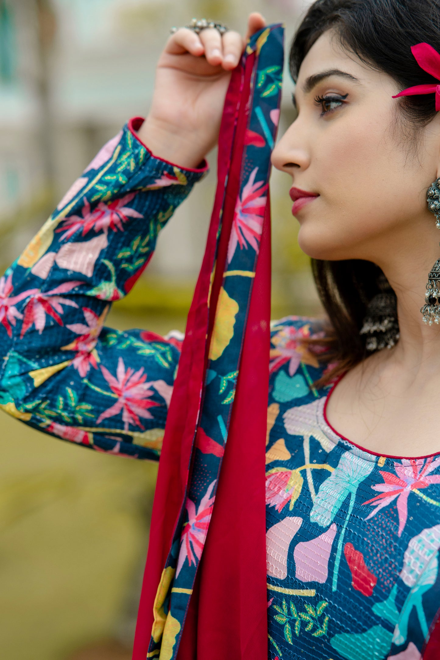 RADHIKA'S ANARKALI SUIT SET