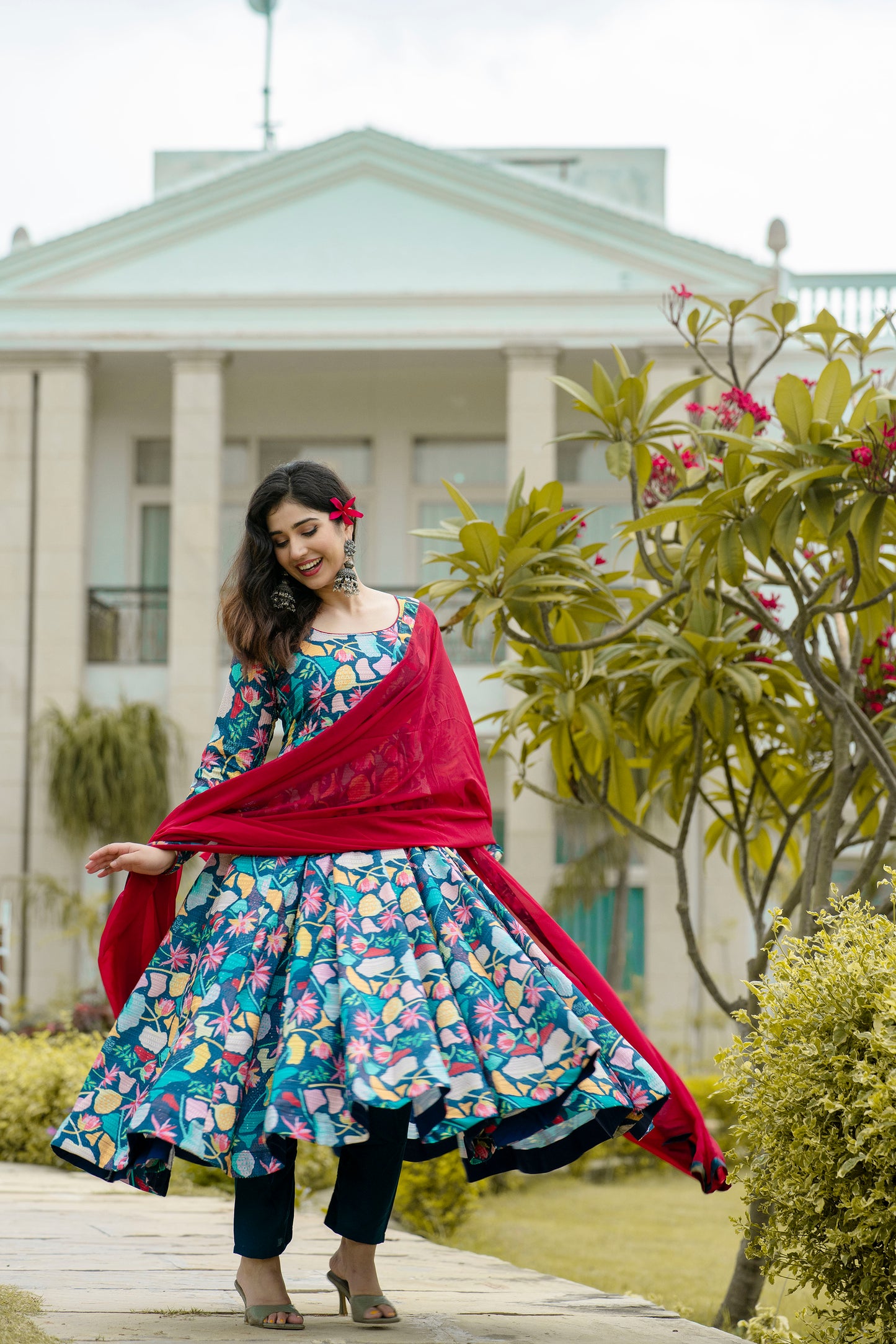 RADHIKA'S ANARKALI SUIT SET