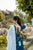 RAMA COLOUR EMBROIDERY WORKED ANARKALI SUIT SET