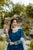 RAMA COLOUR EMBROIDERY WORKED ANARKALI SUIT SET