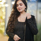 BLACK STAR BLACK EMBROIDERED GEORGETTE SUIT SET TD-120