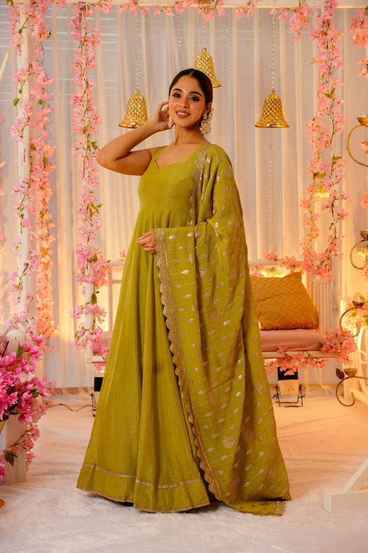 READYMADE*ANARKALI*SUIT*SET*-TD-6041