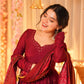 Manshi  Pure Cotton Anarkali  suit set
