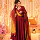 Manshi  Pure Cotton Anarkali  suit set