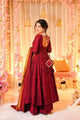 Manshi  Pure Cotton Anarkali  suit set