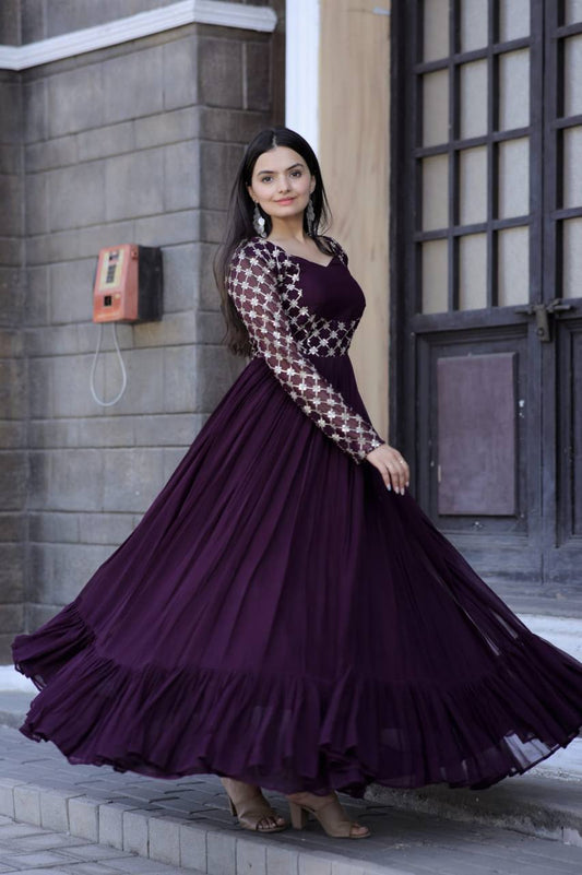 READYMADE DESIGNER GOWN COLLECTIONS-TD-9144