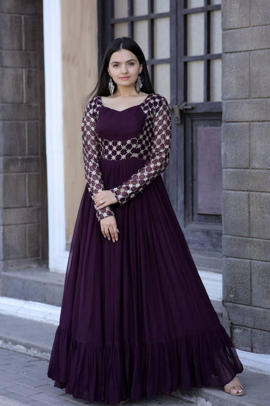 READYMADE DESIGNER GOWN COLLECTIONS-TD-9144