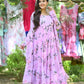 BLOOMING PARPULE PINK SUIT SET  -TD-119