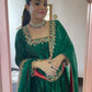 Prachi's' Green Havy Vichitra Royal Elegant Suit Set