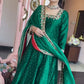 Prachi's' Green Havy Vichitra Royal Elegant Suit Set