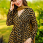DANICA MASTERD GREEN  RAYON SUIT SET   code/ TD-108