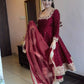 Prachi's'  Havy Vichitra Royal Elegant Suit Set