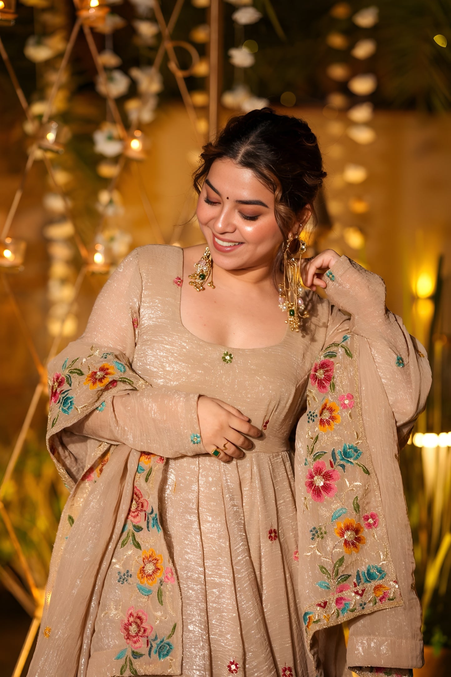 Chiku Traditional Anarkali Suit Set