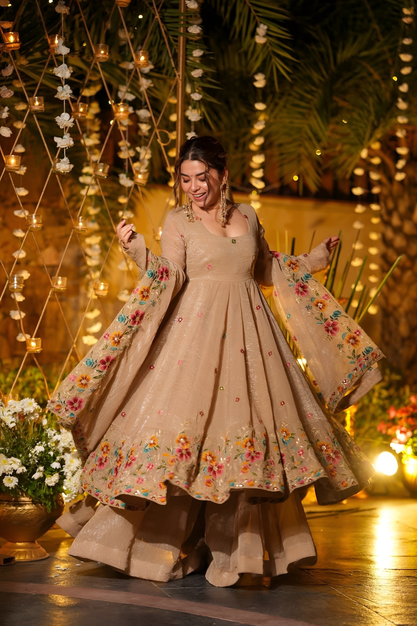 Chiku Traditional Anarkali Suit Set