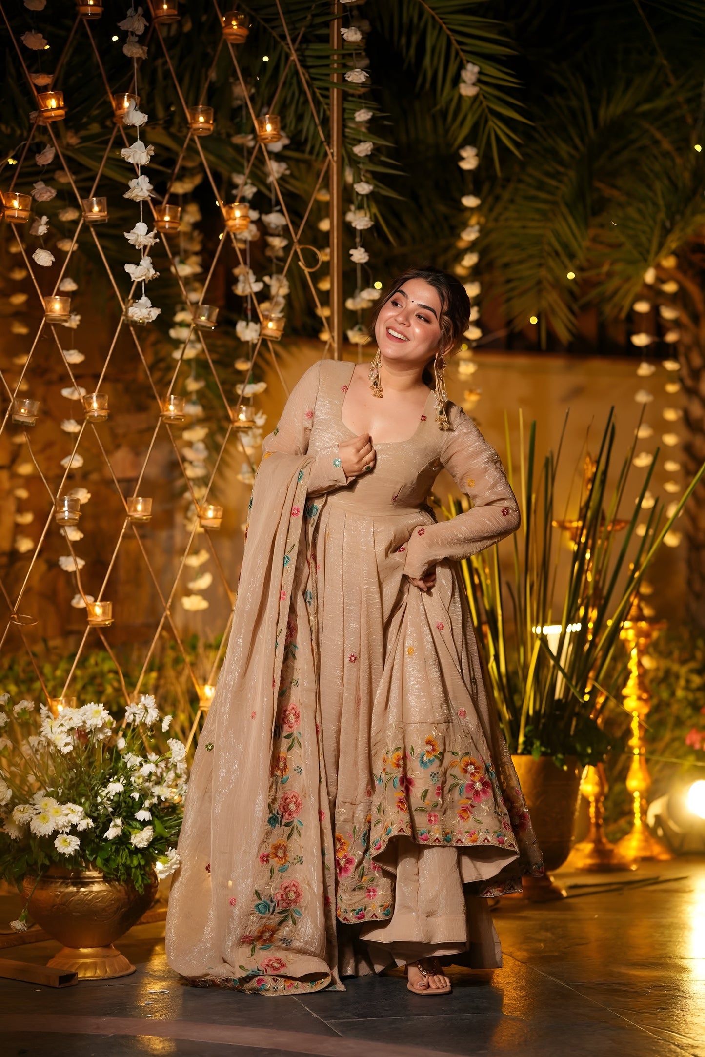Chiku Traditional Anarkali Suit Set
