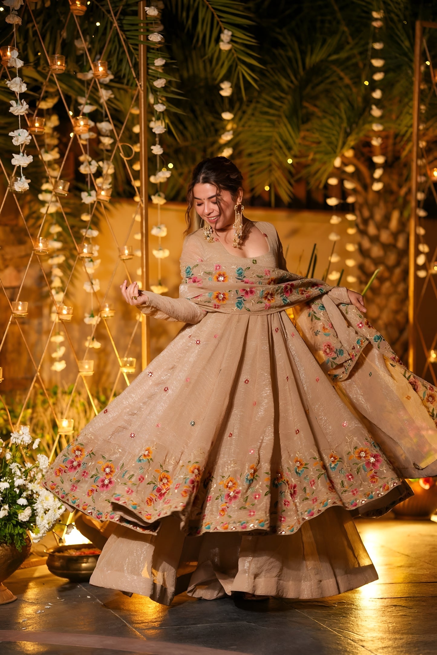 Chiku Traditional Anarkali Suit Set