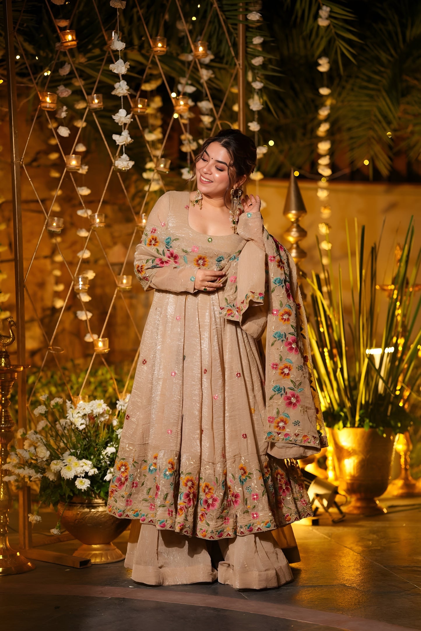 Chiku Traditional Anarkali Suit Set
