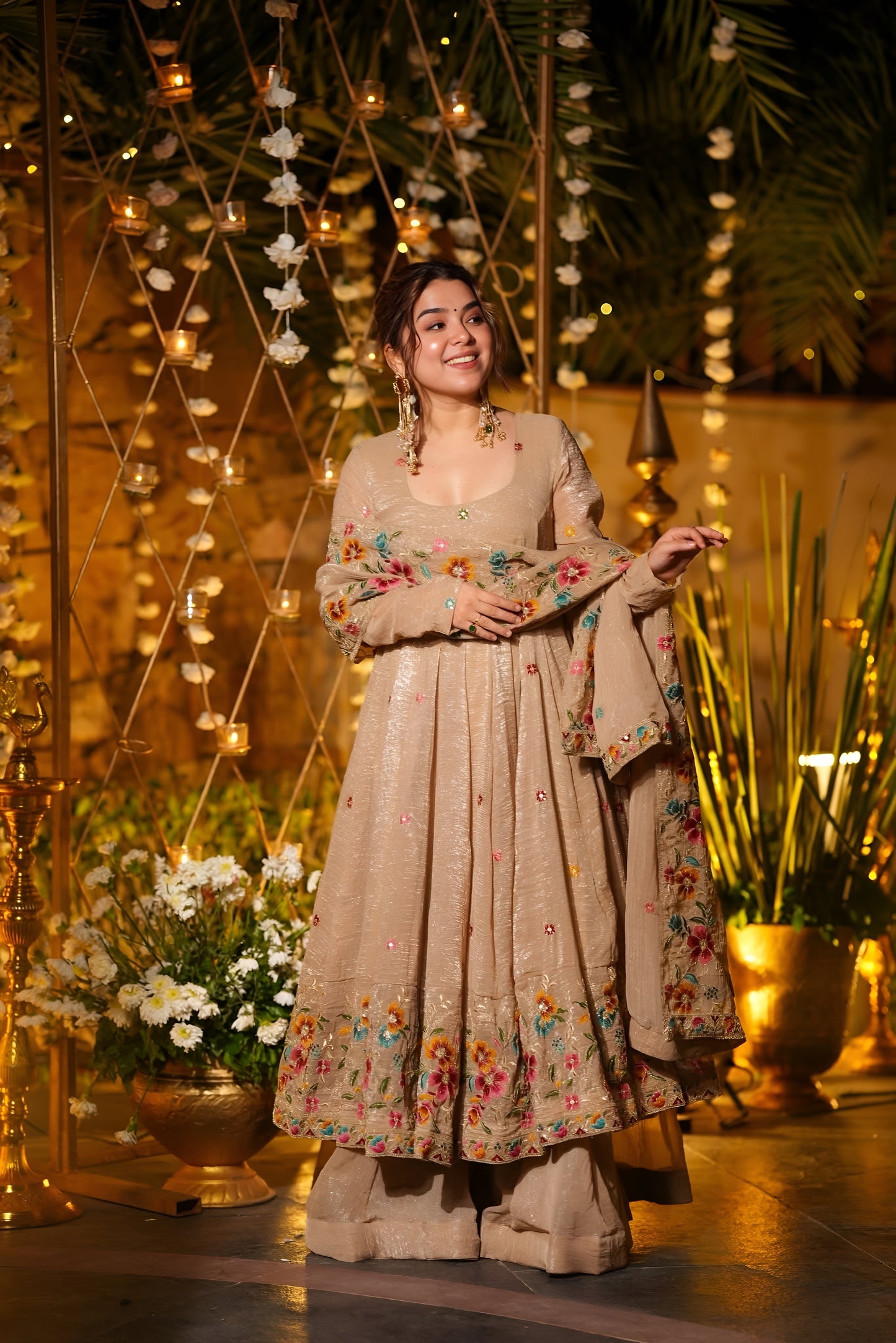 Chiku Traditional Anarkali Suit Set