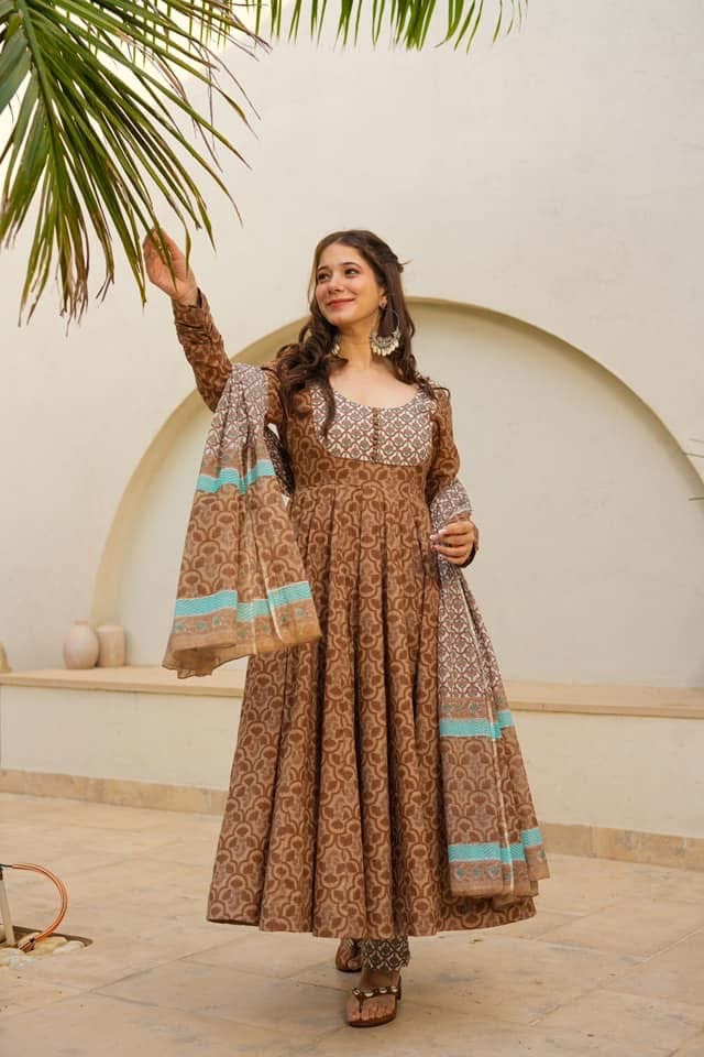 Anjali's  New Cotton Suit Set
