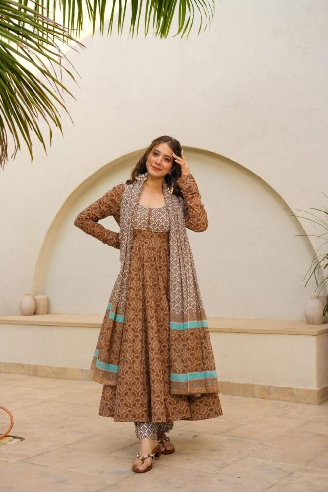 Anjali's  New Cotton Suit Set